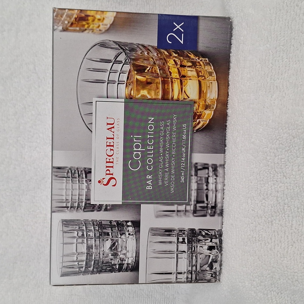 Spiegelau Capri Bar Collection Whisky Glass Set